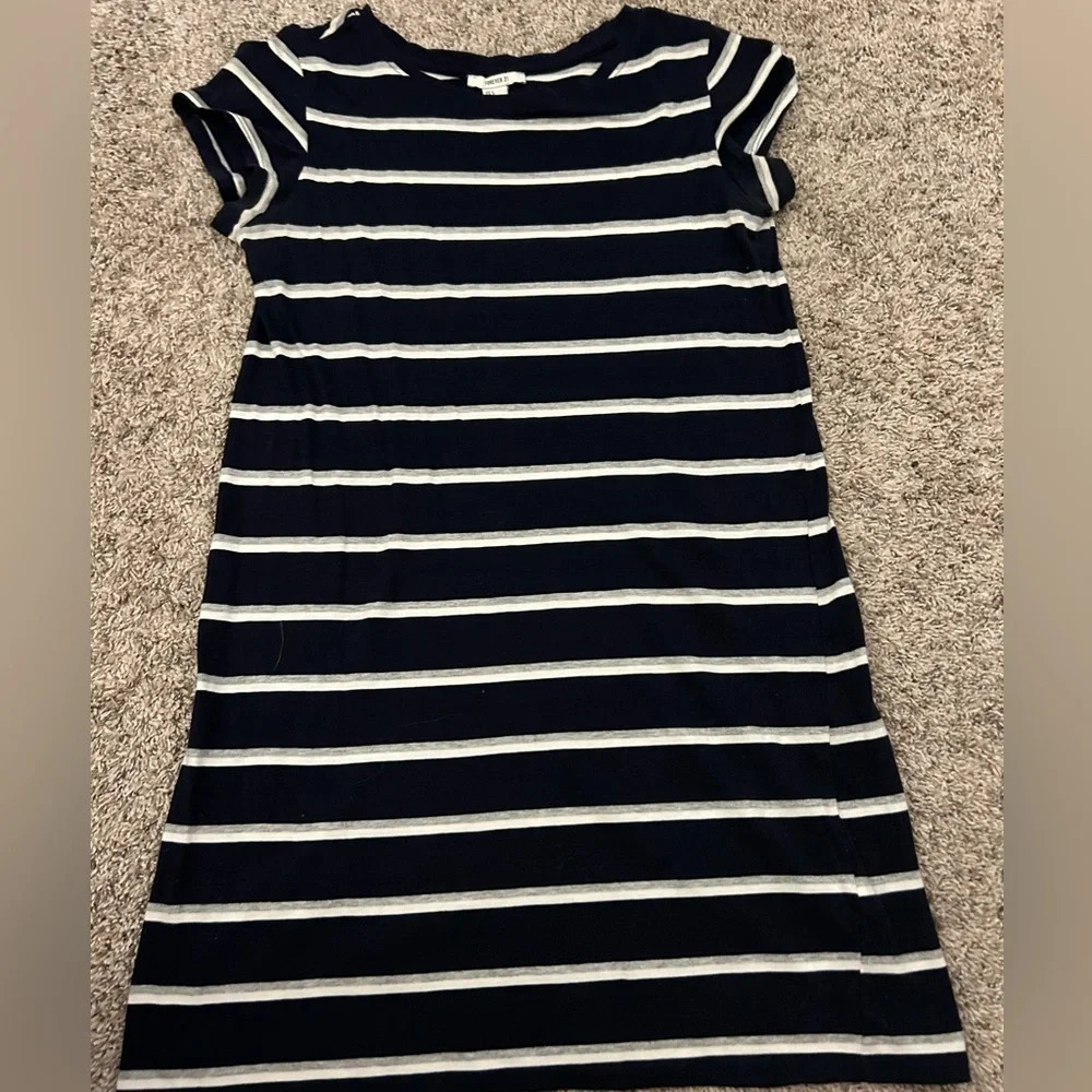 Navy t shirt dress